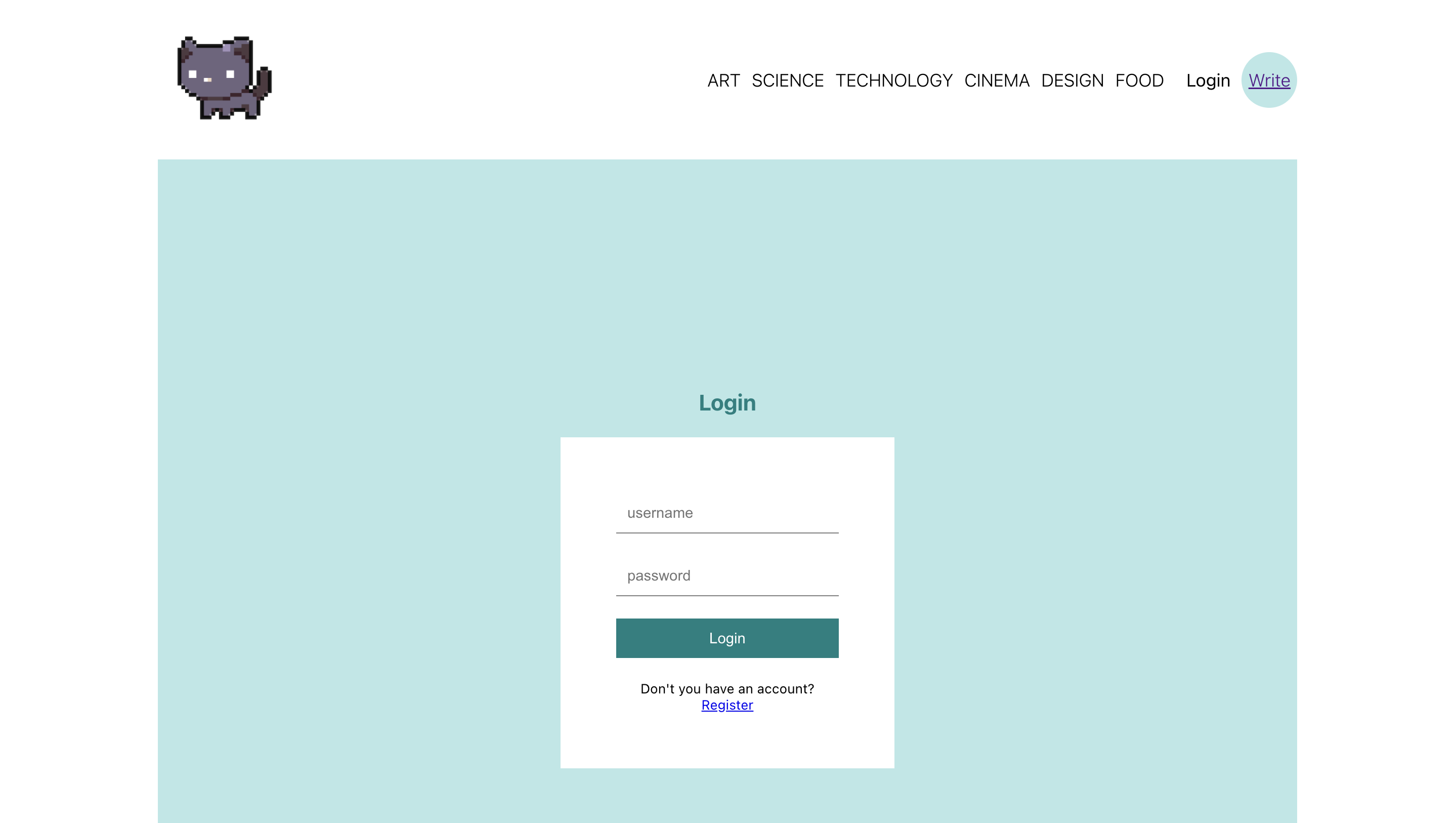 Login-Page